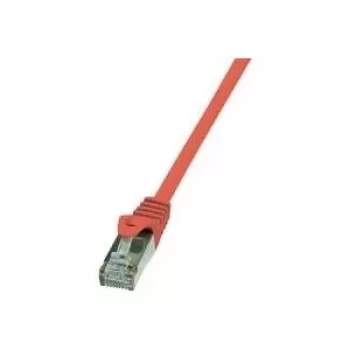 Logilink - Patchkabel - RJ-45 (M) zu RJ-45 (M) - 7,5 m - foliengeschirmtes, ungeschirmtes Twisted-Pair (F/UTP) - CAT 5e - rot (CP1084S)