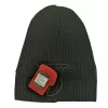 Glovii GC2B beheizte Mütze mit Akku – Polyester schwarz