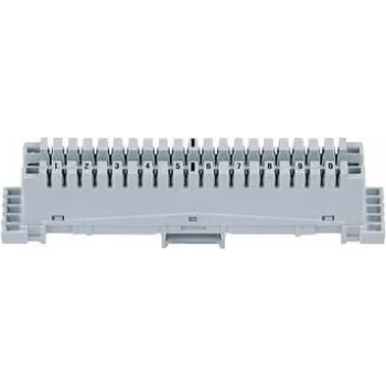 Patchpanel-Anschlussleiste Corning 79101-511 00 mit Farbcode (LSA‑Plus 2/10DA)