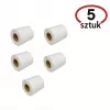 Thermoetiketten BESTPAK 60 x 40 mm, direkt thermisch, HotMelt-Kleber, 1000 Etiketten pro Rolle, weiß