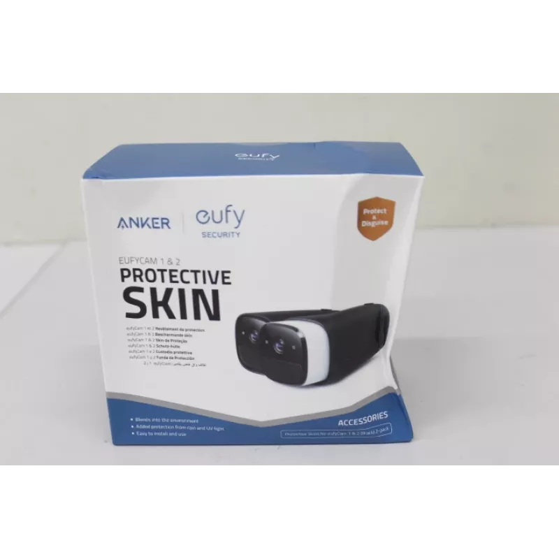 Silikonhüllen Set Anker Eufy 2 Schwarz für EufyCam EufyCam 2