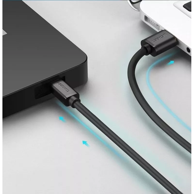Ugreen USB-Kabel - Mini-USB 480 Mbit/s 3 m US132 (schwarz)
