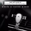 Maclean Autohalterung für Mobiltelefone, universell, für das Lüftungsgitter, Gravity, max. Mittelabstand 90 mm, MC-324