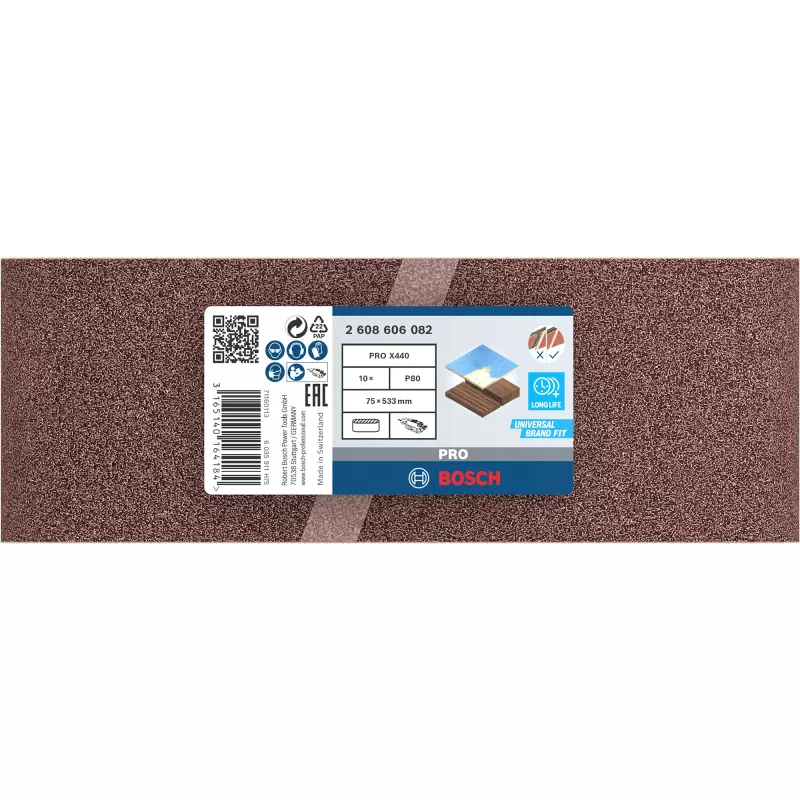 Schleifbänder Bosch X440 Best for Wood and Paint