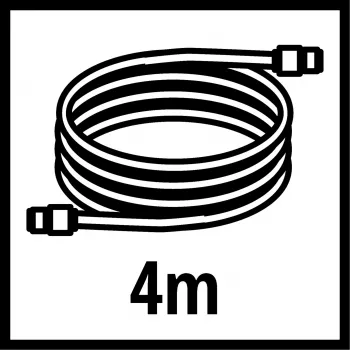Hose Einhell 41.394.10 4 m 8 bar Rot