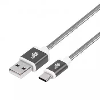 TB USB - USB-C-Kabel 1,5 Grau (AKTBXKUCSBA150S)