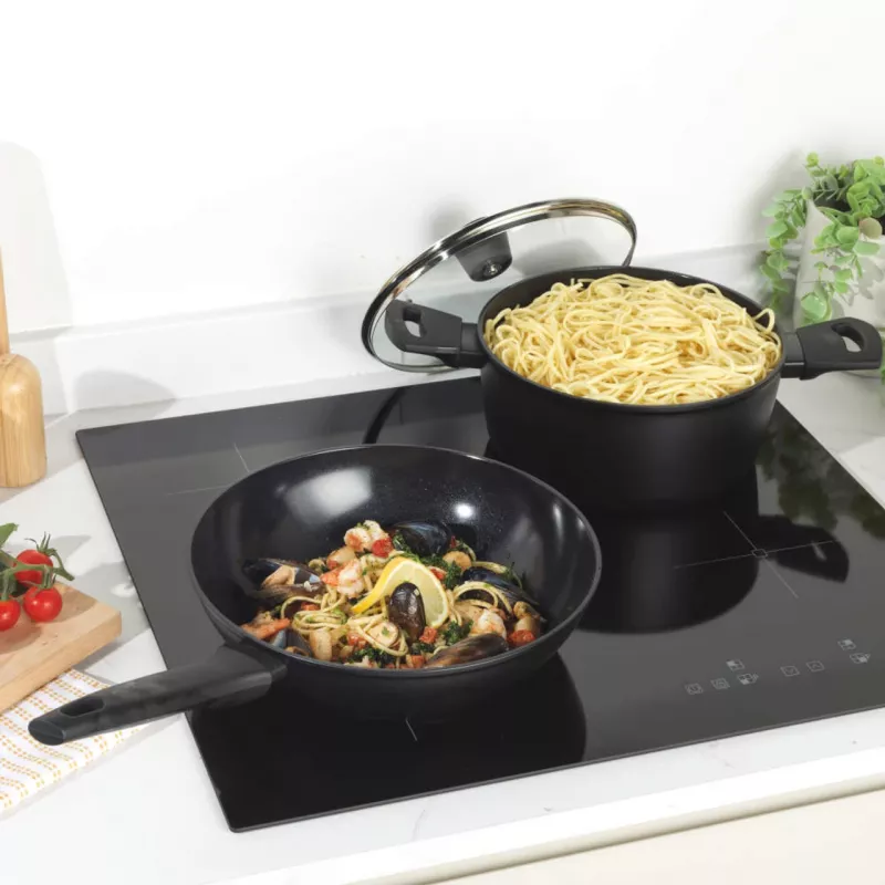 Stielkasserolle Russell Hobbs RH03265EU7 24 cm Grün Antihaftbeschichtet