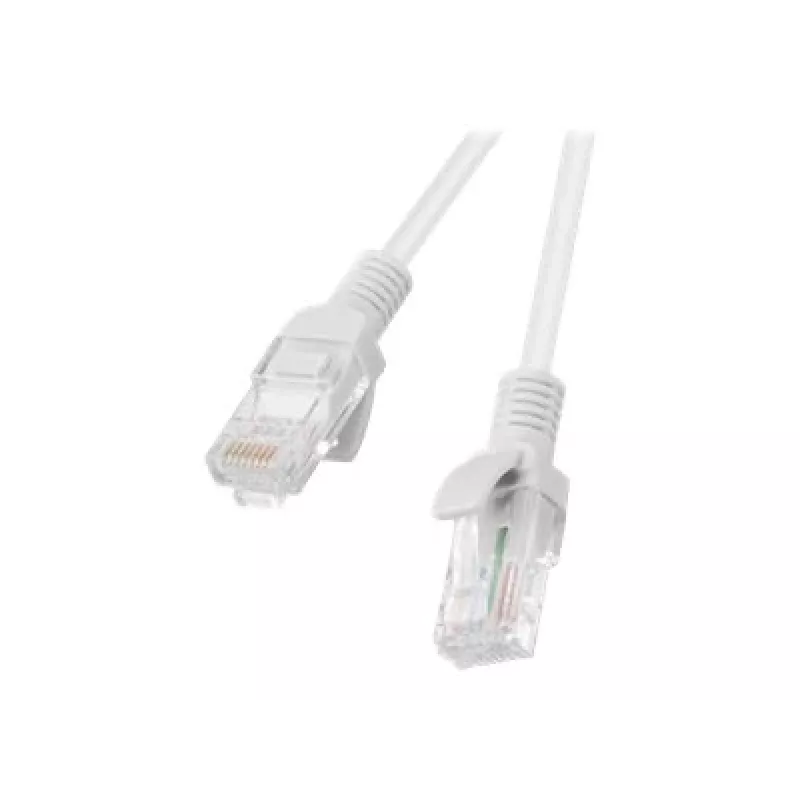 LANBERG Netzwerkkabel Cat5e U/UTP RJ-45 auf RJ-45 20 m Grau, 26 AWG, CCA-Leiter