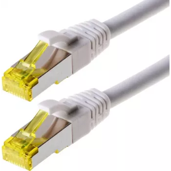 Netzwerkkabel Helos 118150 15m Cat6a S/FTP Weiß