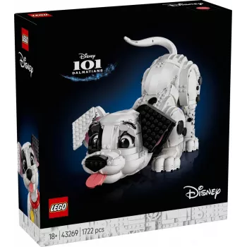 LEGO Disney 43269 101 Dalmatiner Welpe sammelbares Bauset — 1722 Teile, 220 mm Höhe, für 18+