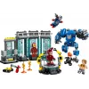 LEGO Marvel Iron Man Laboratorium Rüstkammer 76315 Spielset – 384 Teile, 5 Minifiguren, Präsentationsbereich