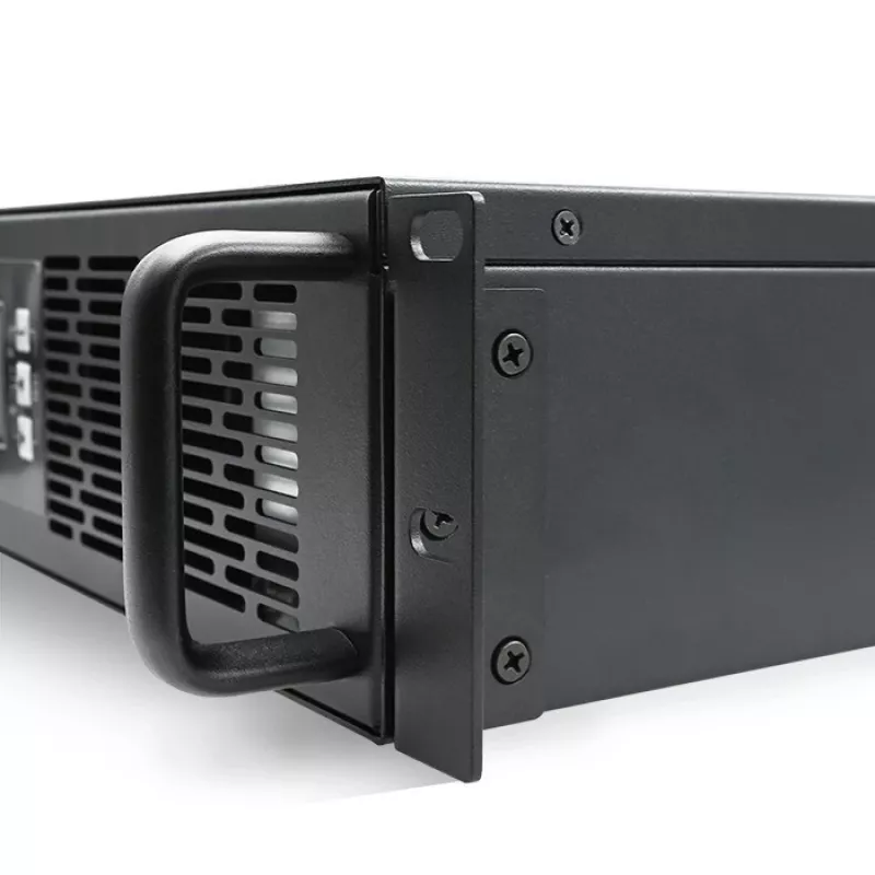 Qoltec 52285 USV (unterbrechungsfreie Stromversorgung) Doppelwandlung (Online) 1 kVA 1000 W 2 AC-Ausgänge
