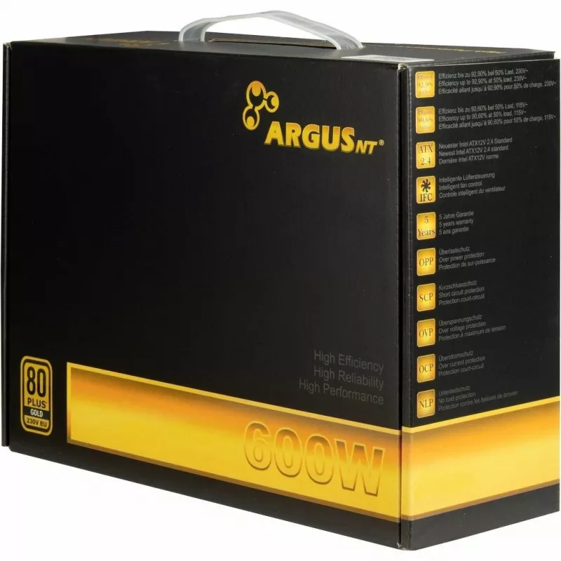 Netzteil Inter-Tech Argus GPS-600 600W 80+ Gold