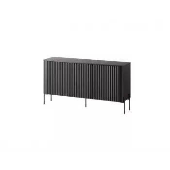 Cama VERA Kommode 150x40x80 schwarz matt