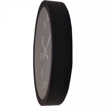 NeXtime Uhr 2906ma Mercure, Ø 25 cm, Wand, Schwarz