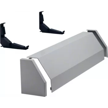 Hager Kabelkanal 2-feldrig RAL7035 FZ352