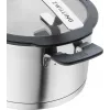 ZWILLING Edelstahl-Topfset SIMPLIFY 5-tlg. – spülmaschinen- & ofenfest, Glasdeckel, geeignet für Keramikkochfelder