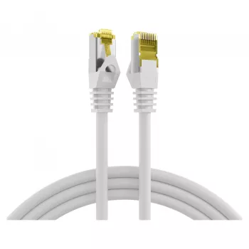 EFB-Elektronik RJ45 Patchkabel Cat.6A S/FTP LSZHCat.7 Rohkabel Weiß 0,15m Hersteller: EFB Elektronik (MK7001.0,15W)