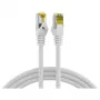 EFB-Elektronik RJ45 Patchkabel Cat.6A S/FTP LSZHCat.7 Rohkabel Weiß 0,15m Hersteller: EFB Elektronik (MK7001.0,15W)