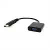Adapter DisplayPort auf VGA schwarz