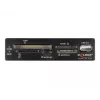 DeLOCK 91708 Kartenleser USB 2.0 Intern Schwarz Grau CF SD MicroSD