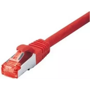 Tecline 715003R Ethernet Patchkabel Rot