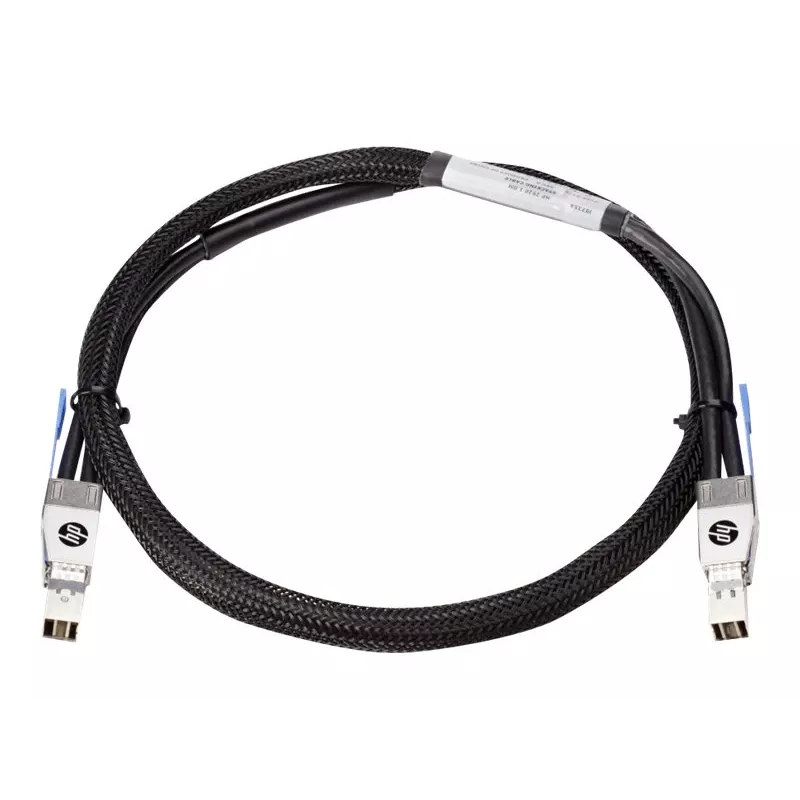 Hewlett Packard Enterprise HPE - Stacking-Kabel - 1,0 m - für HPE Aruba 2920-24G, 2920-24G-PoE+, 2920-48G, 2920-48G-PoE+, 2930M 24 (J9735A)