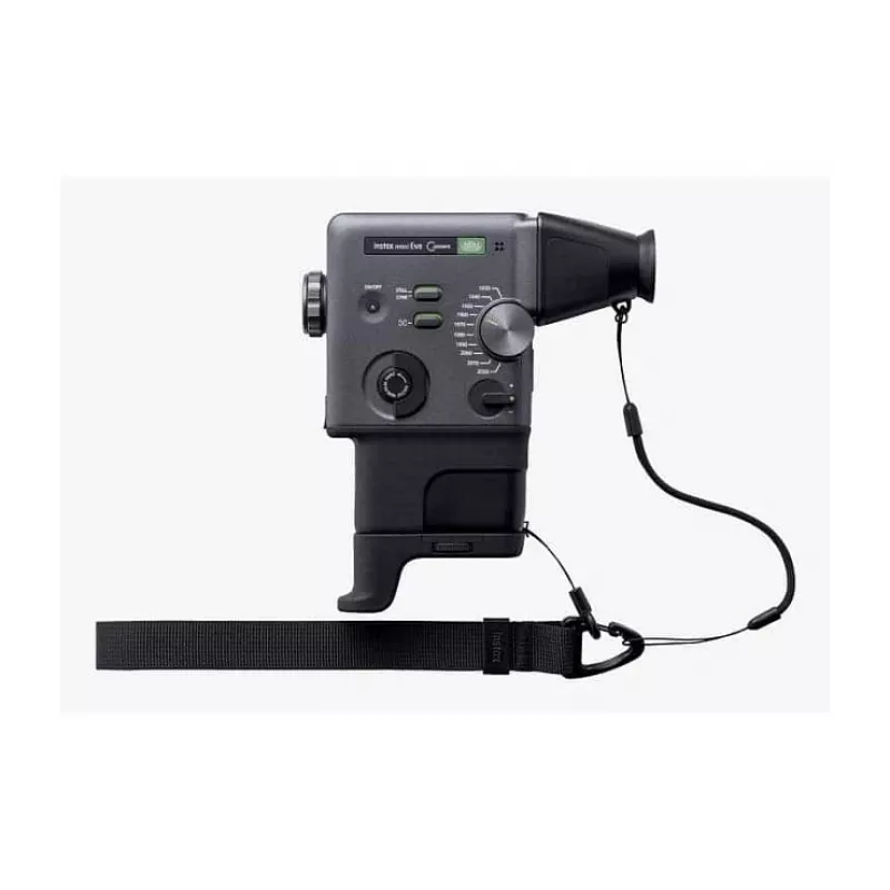 Instant-Print-Kamera Fujifilm Instax mini evo Cinema – 1/5 Zoll CMOS 2560×1920, Bild 62×46 mm, integrierter Blitz, Schwarz