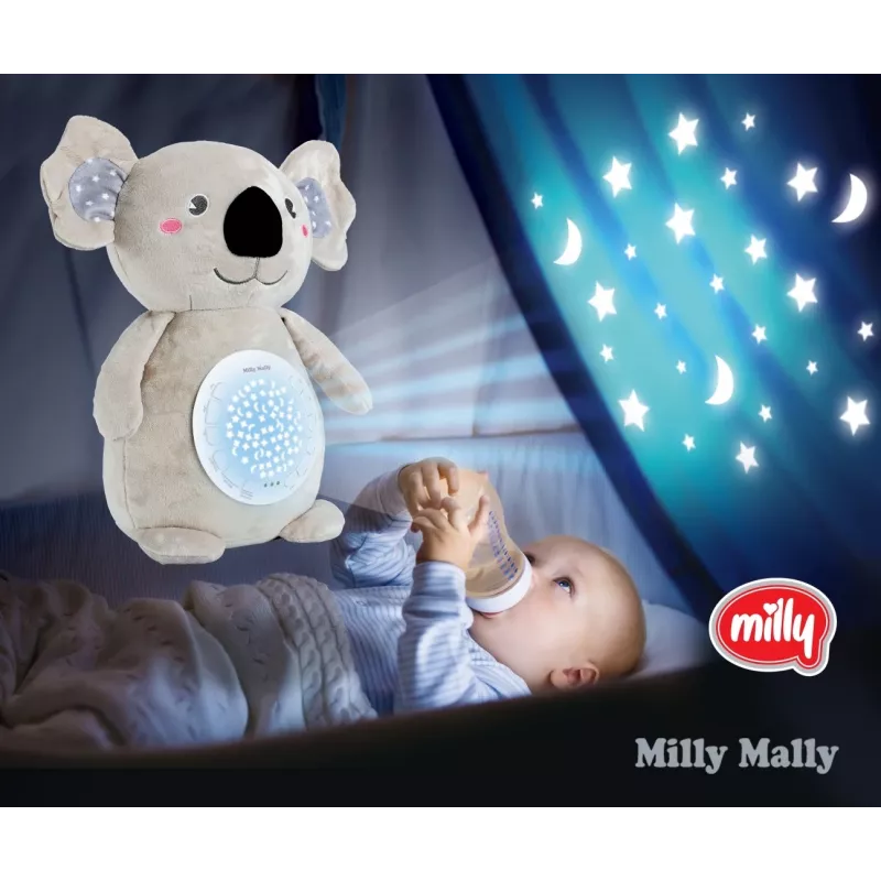 Plüsch-Projektor-Spielzeug milly mally Koala Projektor Plüschtier Modell 5661