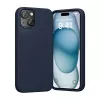 Silikonhülle Vention KUFL0-20 für iPhone 15 Plus, blau – weiche Schutzhülle, schlanke Passform