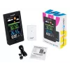 Levenhuk Weezer Teo TH40 Elektronisches Umgebungsthermometer Innen/Außen Schwarz