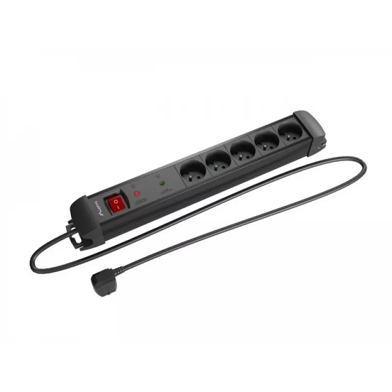 Steckdosenleiste 5,0 m 5x230 CZ SP1-05E-0500-B