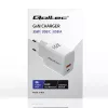 Ladegerät QOLTEC 51824 GaN 35W USB-C PD & USB QC 3.0, 5–20V, 1x USB-C, 1x USB-A