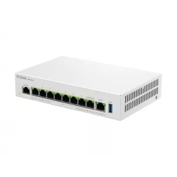 D-Link DBR-600-P/B Business PoE Router, Ethernet WAN, 2,5 Gigabit Ethernet, Weiß