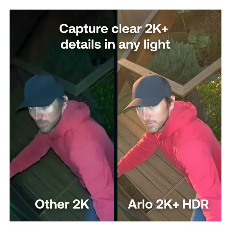ARLO Pro 6 - 2025 Edition - Netzwerk-Überwachungskamera - Außenbereich, Innenbereich - wetterfest - Farbe (Tag/Nacht)