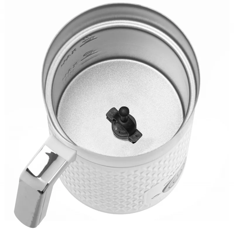 Automatischer Milchaufschäumer Adler AD 4494 Metallic White — 130 ml Schaum, 300 ml Erwärmung, 500 W