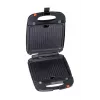 Ravanson OP-7050 3-in-1 Sandwichmaker, 1200 W, Schwarz/Silber
