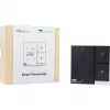 Smart HVAC-Thermostat Shelly LinkedGo Schwarz – digitales WLAN (802.11b/g/n), 87×87×35 mm