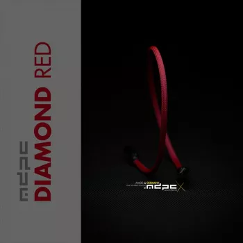 MDPC-X Sleeve Medium - Diamond-Rot, 1 m
