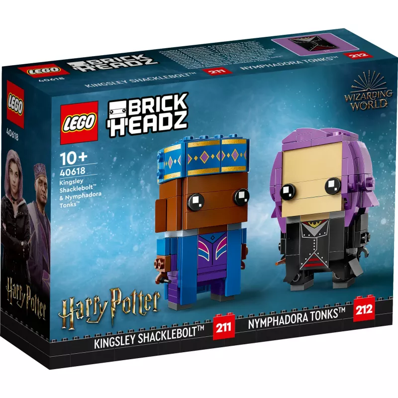 Lego Brickheadz Harry Potter 40618 Kingsley Shacklebolt und Nymphadora Tonks
