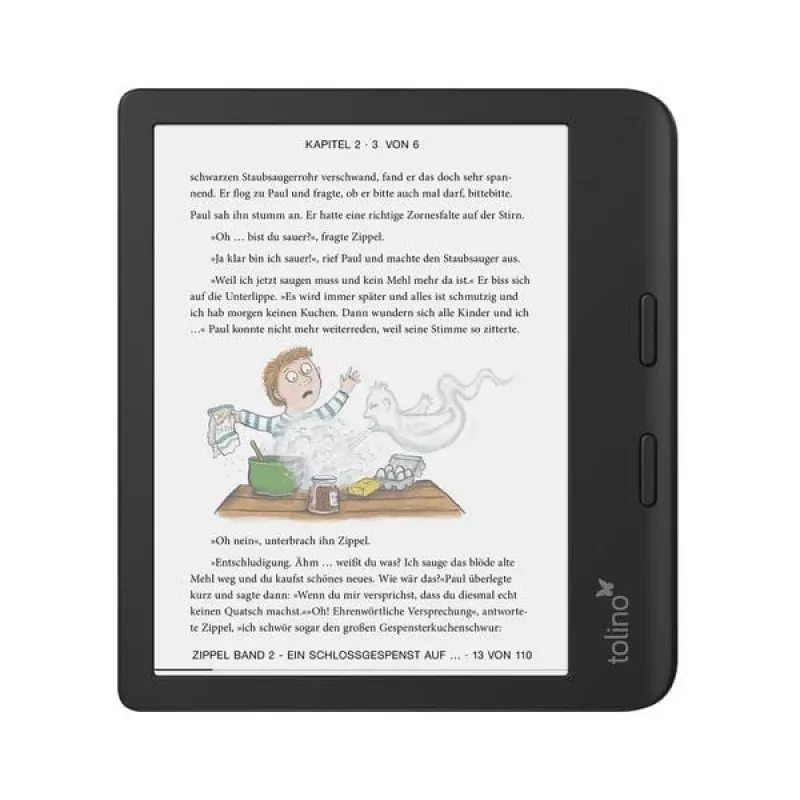 Tolino E-Book-Reader Touchscreen Wi-Fi Schwarz