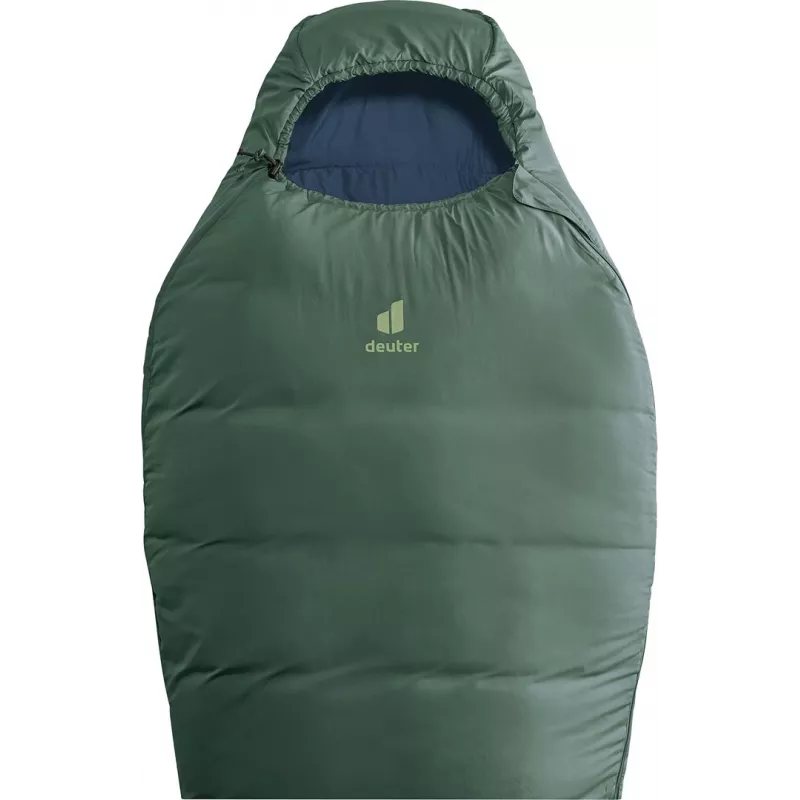 Mumienschlafsack DEUTER Orbit SL +5 °C / 41 °F — 750 mm Breite, 480 mm Tiefe, Ripstop-PES, Grün
