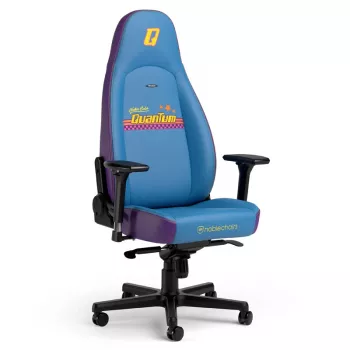 Gaming-Stuhl noblechairs ICON Fallout Nuka‑Cola Quantum Edition — Premium-PU-Bezug, ergonomisches High-Back-Design
