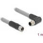 DeLOCK Sensor-/Aktorkabel 1 m RST M12 Grau 80546