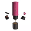 Tragbare Espressomaschine OUTIN Outin Nano Schwarz, Pink — 20 bar, gemahlenem Kaffee, 7500 mAh Akku, 670 g