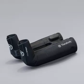 Pneumatische Erholungsstiefel Therabody RecoveryAir JetBoots Prime S — sequenzielles Kompressionssystem, Batterie, 180 min Laufzeit, schwarz, 2,51 kg