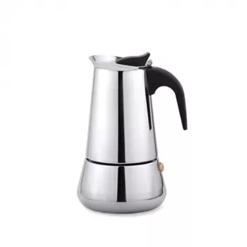 Moka pot Maestro MR-1660-9, Herdkaffeemaschine für 6 Tassen, schwarz