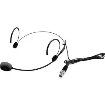 Kabelloses UHF-Headset-Mikrofon Omnitronic UHF-300 — Funksystem für Sprachübertragung