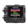 Tragbarer Audiorecorder Tascam FR2-AV — 2-Spur, 2 XLR-Combo-Eingänge, USB-C-Schnittstelle, 48–192 kHz, 24/32-Bit, microSD bis zu 512 GB