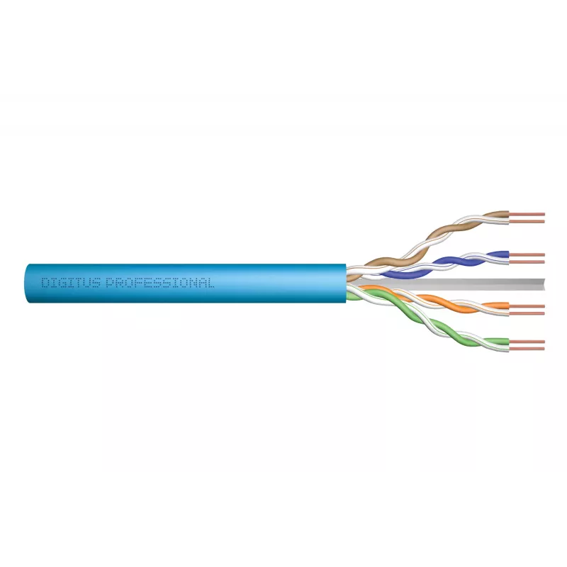 Netzwerkkabel Digitus Cat.6A U/UTP 500m Blau